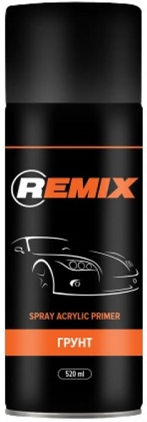 Грунт акриловый Remix RMSPR01,серый 