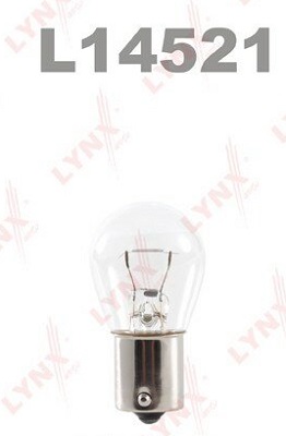 Лампа накаливания LYNXauto L14521 P21W, 12В, 21Вт
