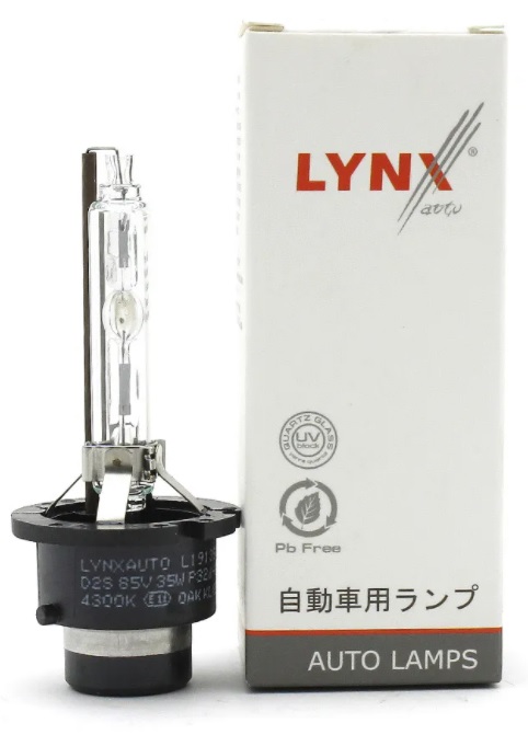 Лампа ксеноновая D2S LYNXauto L19135W 4300K