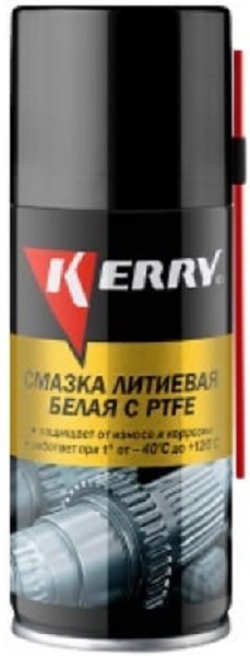 Смазка Kerry KR-942-1 литиевая белая с PTFE
