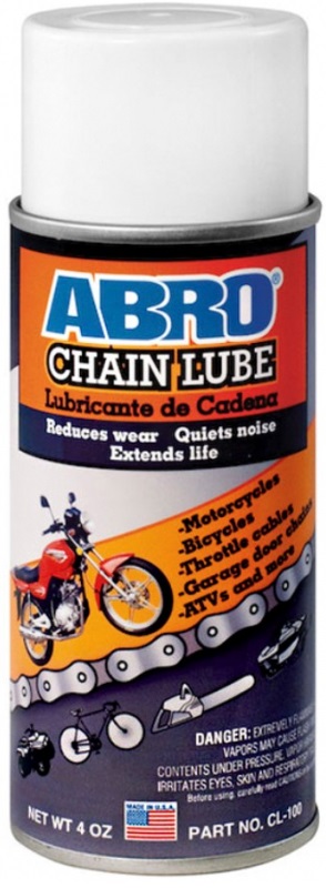 Смазка-спрей Abro CL-100 для цепи мотоциклов