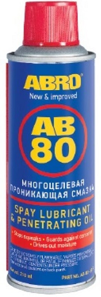 Смазка Abro AB-80-210 проникающая универсальная
