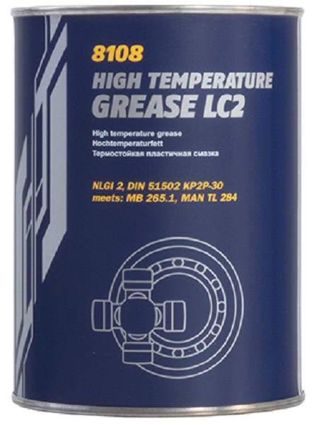 Смазка Mannol 8108 термостойкая LC-2 High Temperature Grease