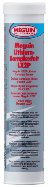 Смазка Meguin 8645 литиевая для подшипников Lithium-Komplexfett LX2P