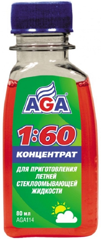 Жидкость омывания стекол AGA AGA114,концетрат летняя