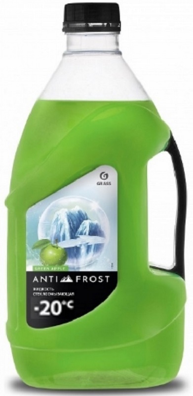 Жидкость стеклоомывающая Grass 110310 antifrost -20 green apple