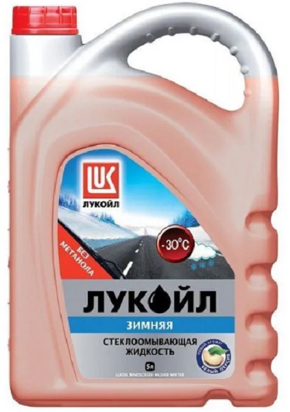 Стеклоомывающая жидкость Lukoil 3099114,красная