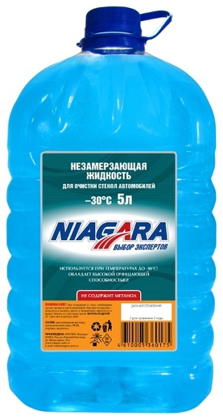 Жидкость для омывателя стекла Niagara 001 006 009 010 Red Bubble,без метанола