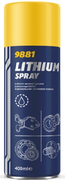 Смазка литиевая Mannol 9881 Lithium spray