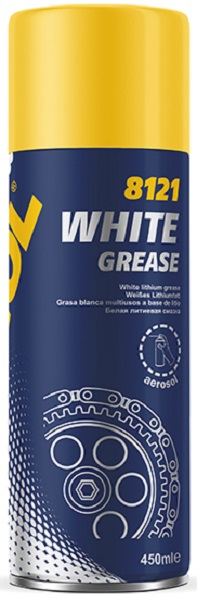 Смазка литиевая пластичная Mannol 8121 White Grease белая