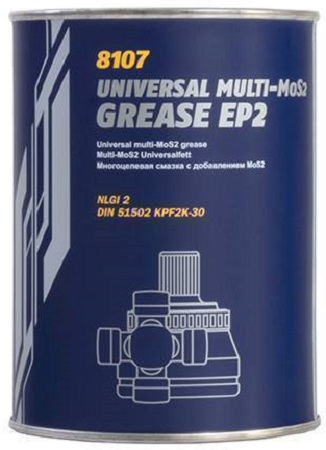 Смазка универсальная многоцелевая Mannol 8107 EP-2 Multi-MoS2