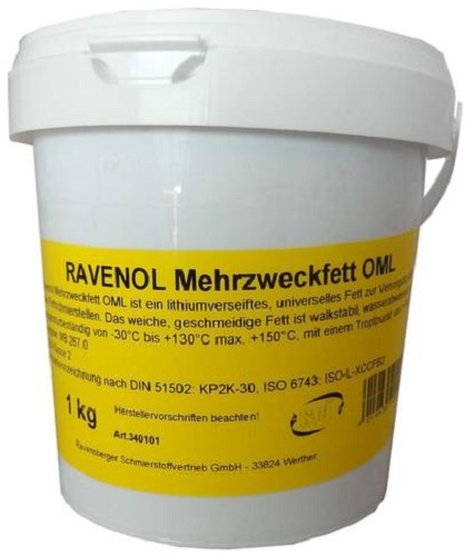 Смазка литиевая Ravenol 4014835200074 Mehrzweckfett OML