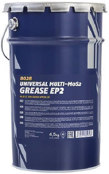 Смазка многоцелевая Mannol 8028 EP-2 Multi-MoS2