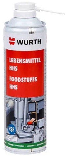 Смазка консистентная Wurth 08931076 LM HHS для пищевых продуктов