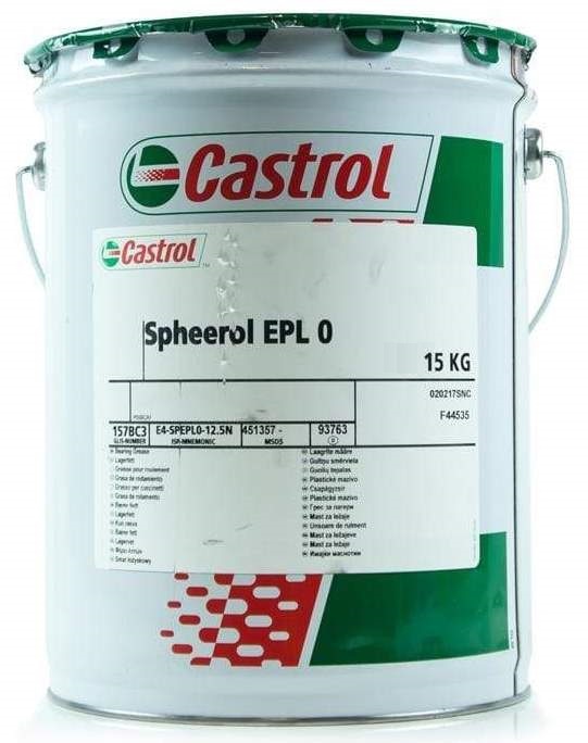 0 15 кг. Castrol Spheerol EPL. - Castrol Spheerol EPL 00 15кг. Смазка Spheerol EPL 2, 0,4кг. Castrol Spheerol EPL 2.