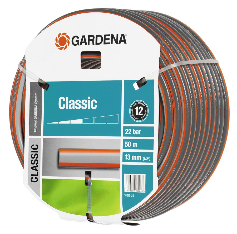 Шланг Gardena Classic 1/2 50м (18010-20.000.00)