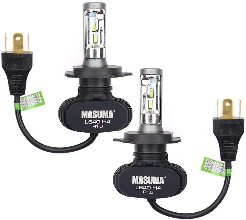 Лампа светодиодная Masuma L640 H4 12В 55Вт