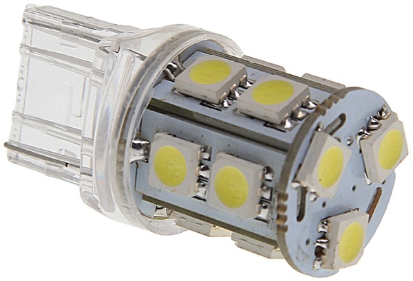 Лампа светодиодная MegaPower M-20384SW w21w (w3*16q) 13 smd 5050 white 12В