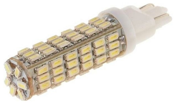 Лампа светодиодная MegaPower M-10913W t10w (w2,1x9,5d) 68 smd 1210 white 12В