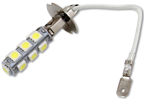 Лампа светодиодная MegaPower M-80532 h3 (pk22s) 13 smd 5050 white 12В