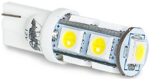 Лампа светодиодная AVS A80606S T10 12В, 2шт