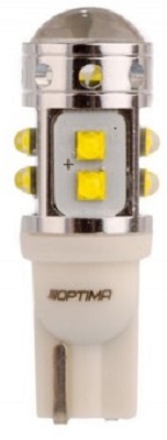 Лампа светодиодная Optima OP-W5W-50W W5W / W16W 12-24В 50Вт, 1шт