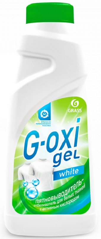Пятновыводитель-отбеливатель Grass 125408 G-Oxi для белых вещей с активным кислородом, 500мл