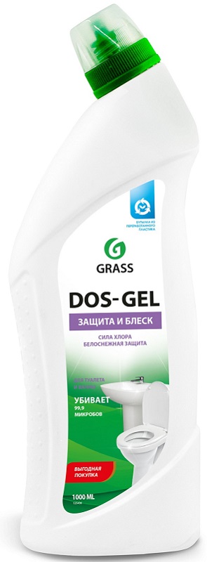 Универсальный чистящий гель DOS GEL Grass 125436, 1л