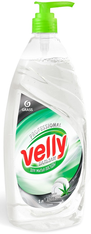 Средство для мытья посуды Velly бальзам Grass 125456, 1л