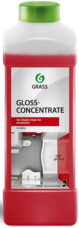 Концентрированное чистящее средство Gloss Concentrate Grass 125322, 1л