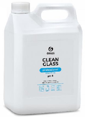 Средство для очистки стекол и зеркал Clean glass Professional Grass 125572, 5кг