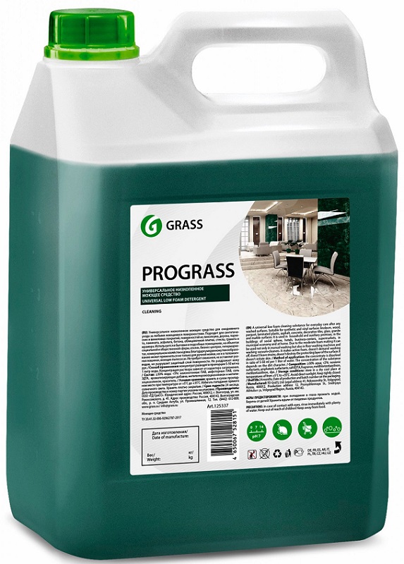 Средство моющее нейтральное Prograss Grass 125337, 5кг