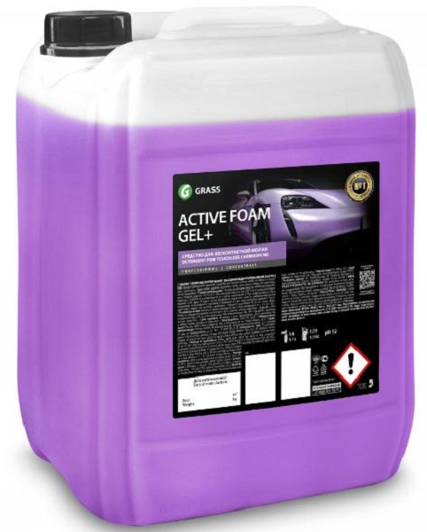 Активная пена, самый концентрированный Active Foam GEL+ Grass 800028, 24л