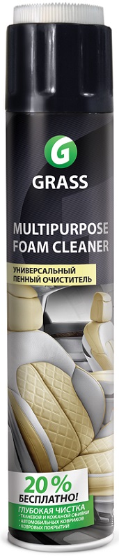 Универсальный пенный очиститель Multipurpose Foam Cleaner Grass 112117, 750мл