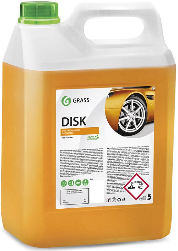 Средство для очистки колесных дисков Disk Grass 125232, 5,9кг