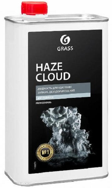 Жидкость для удаления запаха, дезодорирования Haze Cloud Antitabacco Grass 110371, 1 л