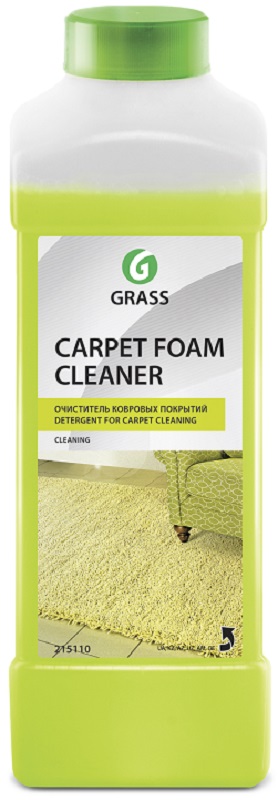 Очиститель ковровых покрытий Carpet Foam Cleaner Grass 215110, 1л