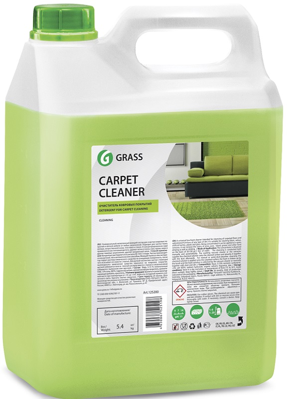 Очиститель ковровых покрытий Carpet Cleaner Grass 125200, 5,4кг