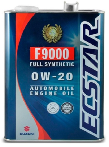 Масло моторное синтетическое Suzuki 99M00-22R01-004 Ecstar F9000 0W-20, 4л