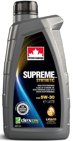 Масло моторное синтетическое Petro-Canada MOSYN53C12 Supreme Synthetic 5W-30, 1л