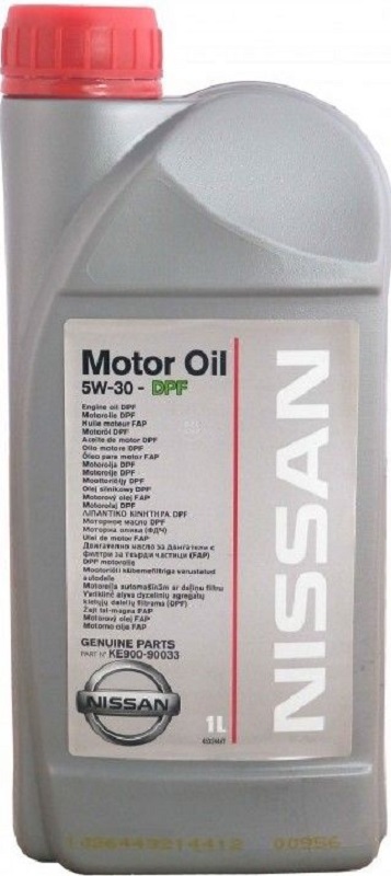 Масло моторное синтетическое Nissan KE900-99933-R Full Synthetic Motor Oil 5W-30, 1л