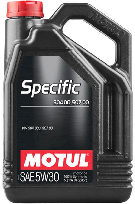 Масло моторное синтетическое Motul 106375 Specific 504.00-507.00 5W-30, 5л
