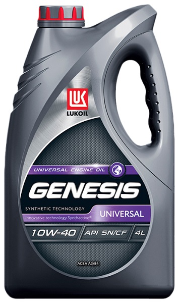 Масло моторное полусинтетическое Lukoil 3148646 Genesis Universal 10W-40, 4л
