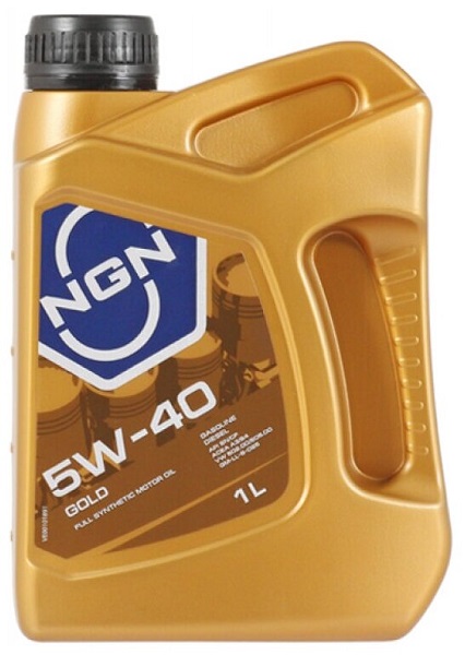 Масло моторное синтетическое NGN V172085602 GOLD 5W-40, 1л