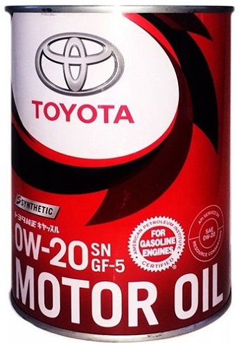 Масло моторное синтетическое Toyota 08880-13206 Motor Oil 0W-20, 1л
