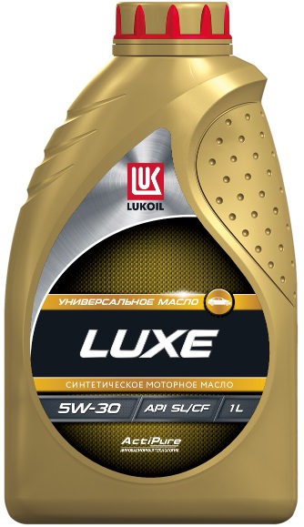 Масло моторное синтетическое Lukoil 196272 Люкс 5W-30, 1л