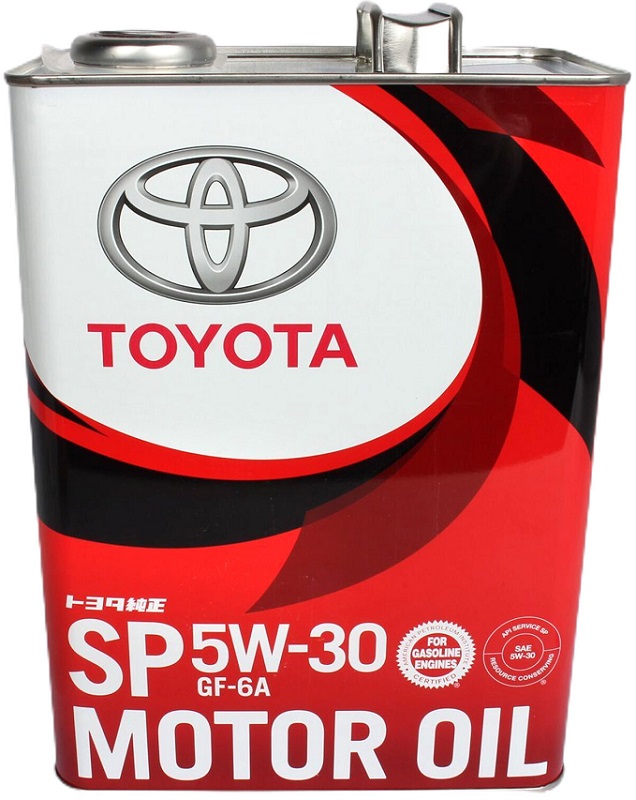 Масло моторное синтетическое Toyota 08880-13705 Motor Oil 5W-30, 4л