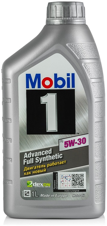 Масло моторное синтетическое Mobil 1 152722 X1 5W-30 1л