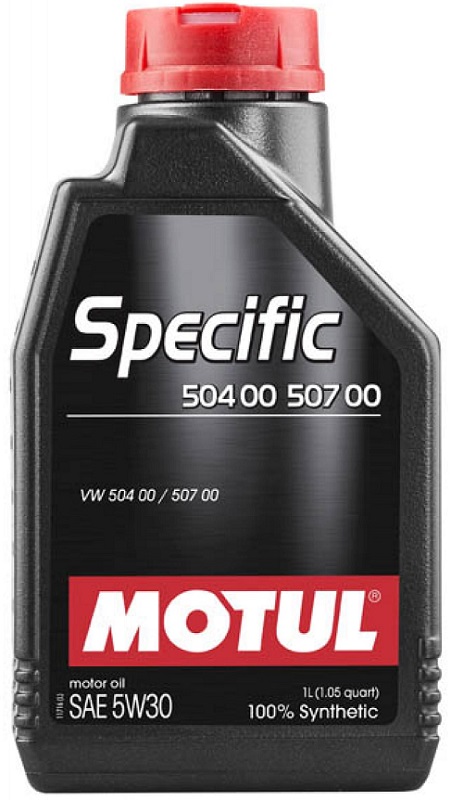 Масло моторное синтетическое Motul 106374 Specific 504.00-507.00 5W-30, 1л