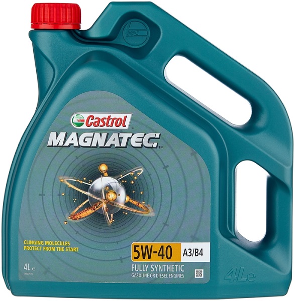 Масло моторное синтетическое Castrol 15C9D8 Magnatec A3/B4 5W-40, 5л